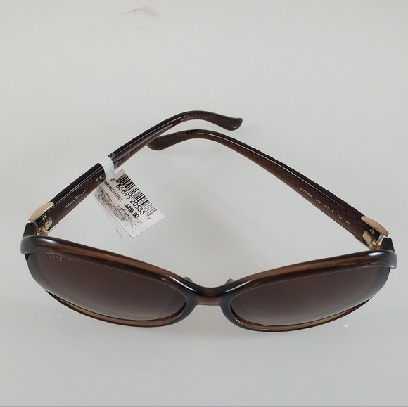 NWT$285 Salvatore Ferragamo SF770SA 213  Brown Gradient 61mm-15-135 Sunglasses - Picture 12 of 16